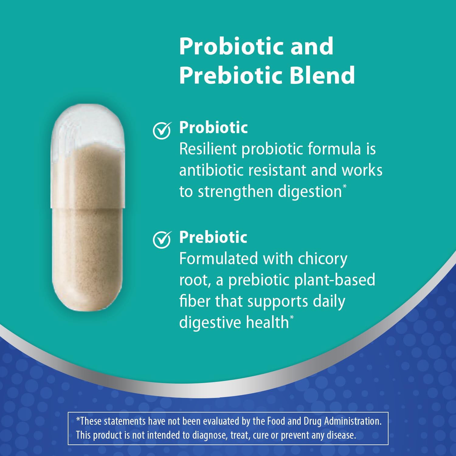 Florastor Advanced Pro+Pre Daily Probiotic and Prebiotic Supplement for Women and Men, Boosts Good Bacteria, Saccharomyces Boulardii - dailyvitalstore