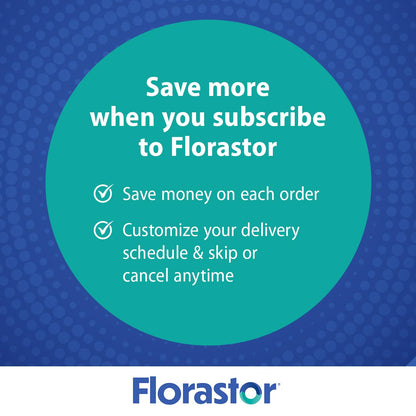 Florastor Advanced Pro+Pre Daily Probiotic and Prebiotic Supplement for Women and Men, Boosts Good Bacteria, Saccharomyces Boulardii - dailyvitalstore