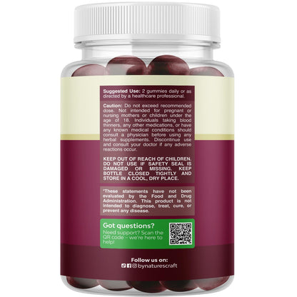 Flow Boosting Beet Root Gummies - Invigorating Beet Gummies for Adults Nitric Oxide Energy & Heart Health Support with Grapeseed Pomegranate & Vitamin B12 - Vegan Non-GMO & Gluten Free - 60 Count - dailyvitalstore
