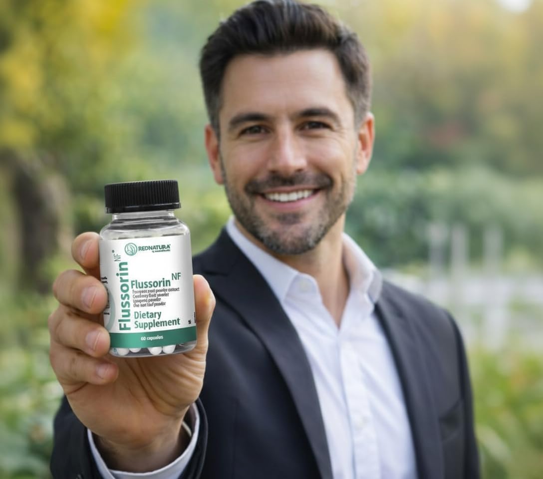 Flussorin by RedNatura – Herbal Supplement for Men's Health – Prostate Supplement 60 Capsules - dailyvitalstore