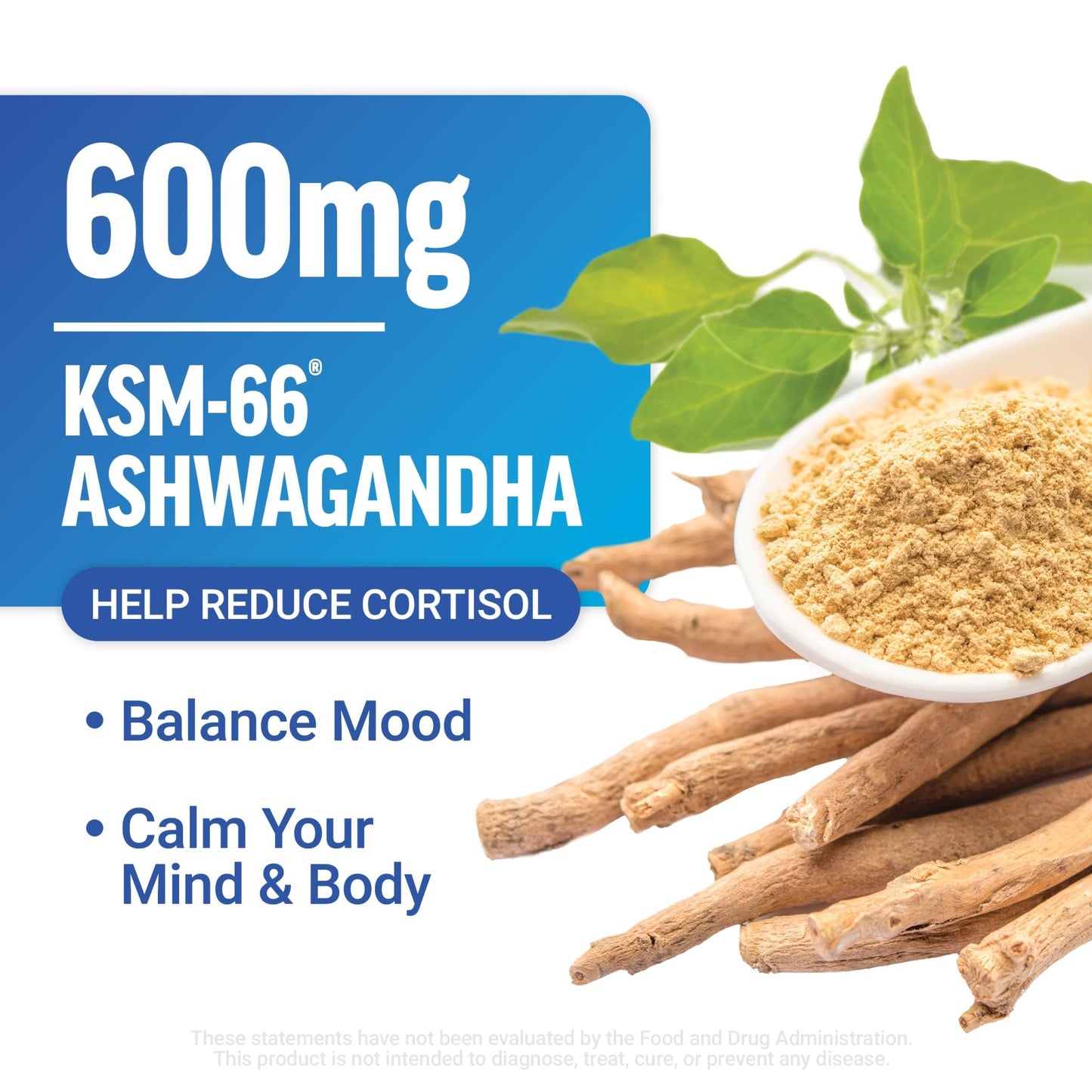 Force Factor Amazing Ashwa Complete Calm Support with KSM-66 Ashwagandha, Like Ashwangandha Gummies to Promote Calm & Relaxation with Magnesium & L-Theanine, - dailyvitalstore