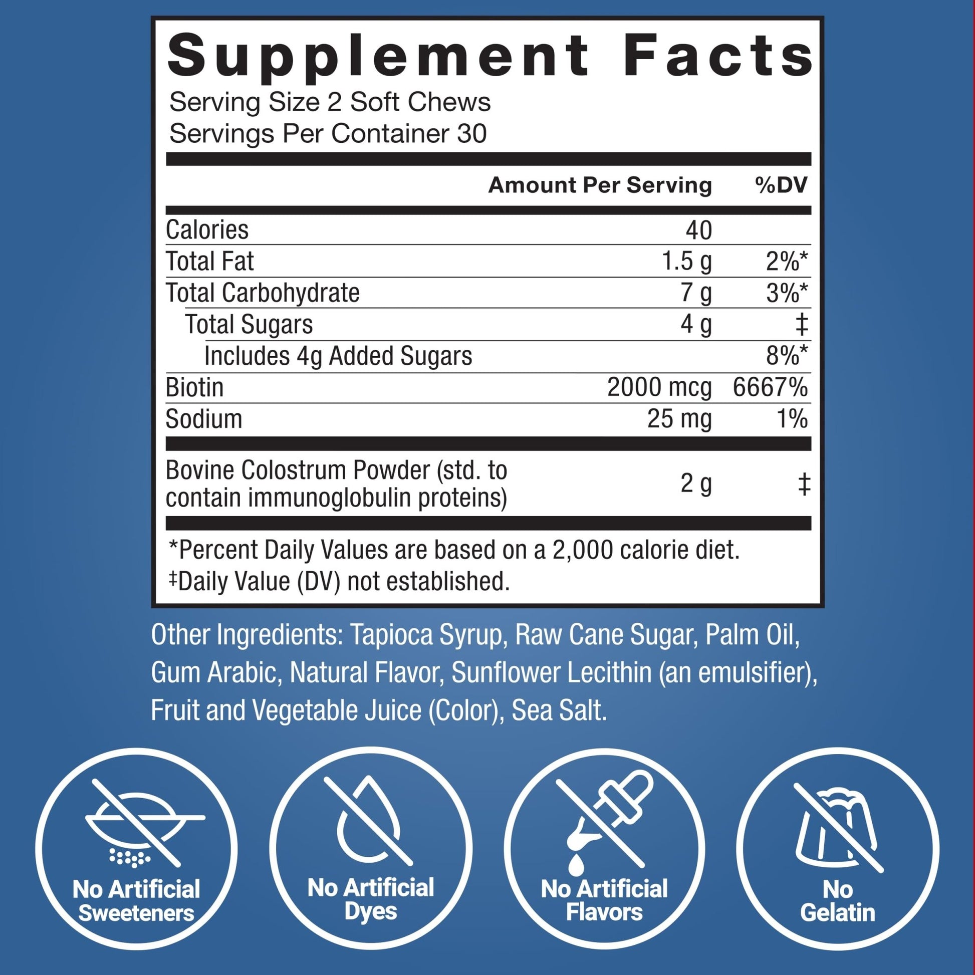 Force Factor Awesome Colostrum Supplement, Berries & Cream, 60 Soft Chews - dailyvitalstore