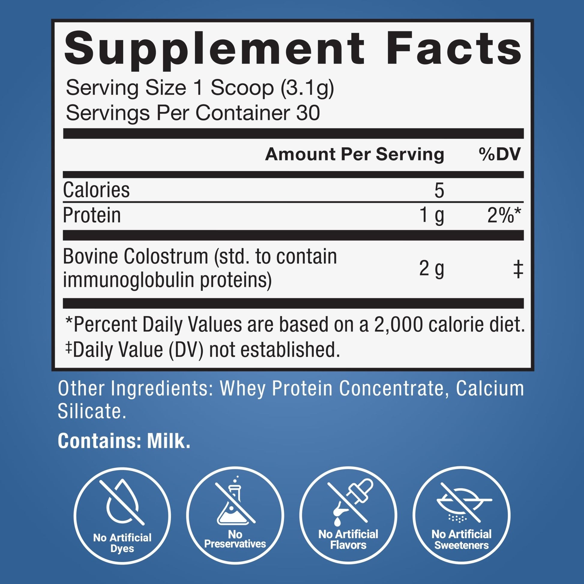 Force Factor Awesome Colostrum to Support Gut Health, Immune Function, Recovery, & More, Bovine Colostrum Supplement, Pasture-Raised, Grass Fed - dailyvitalstore