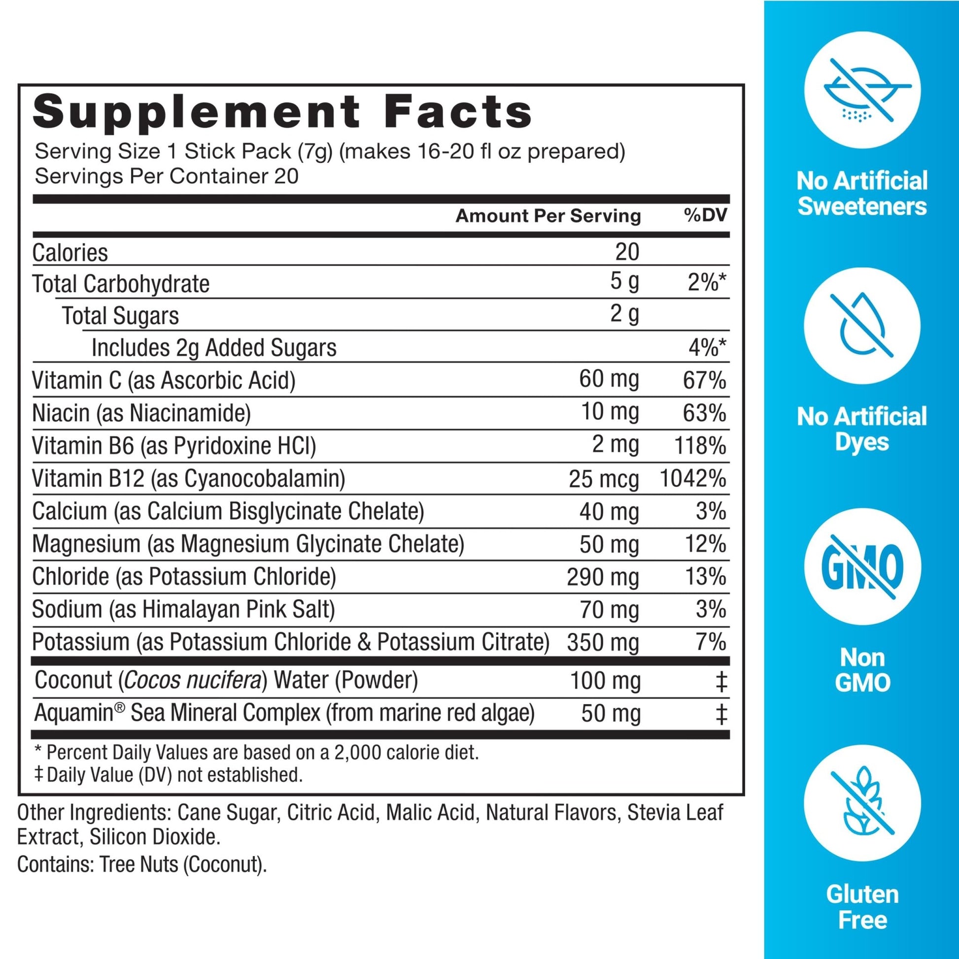 Force Factor Liquid Labs Electrolytes Powder Packets—Lemon Lime—Hydration Packets to Make Electrolyte Water with 5 Essential Electrolytes, Vitamins, Minerals - dailyvitalstore
