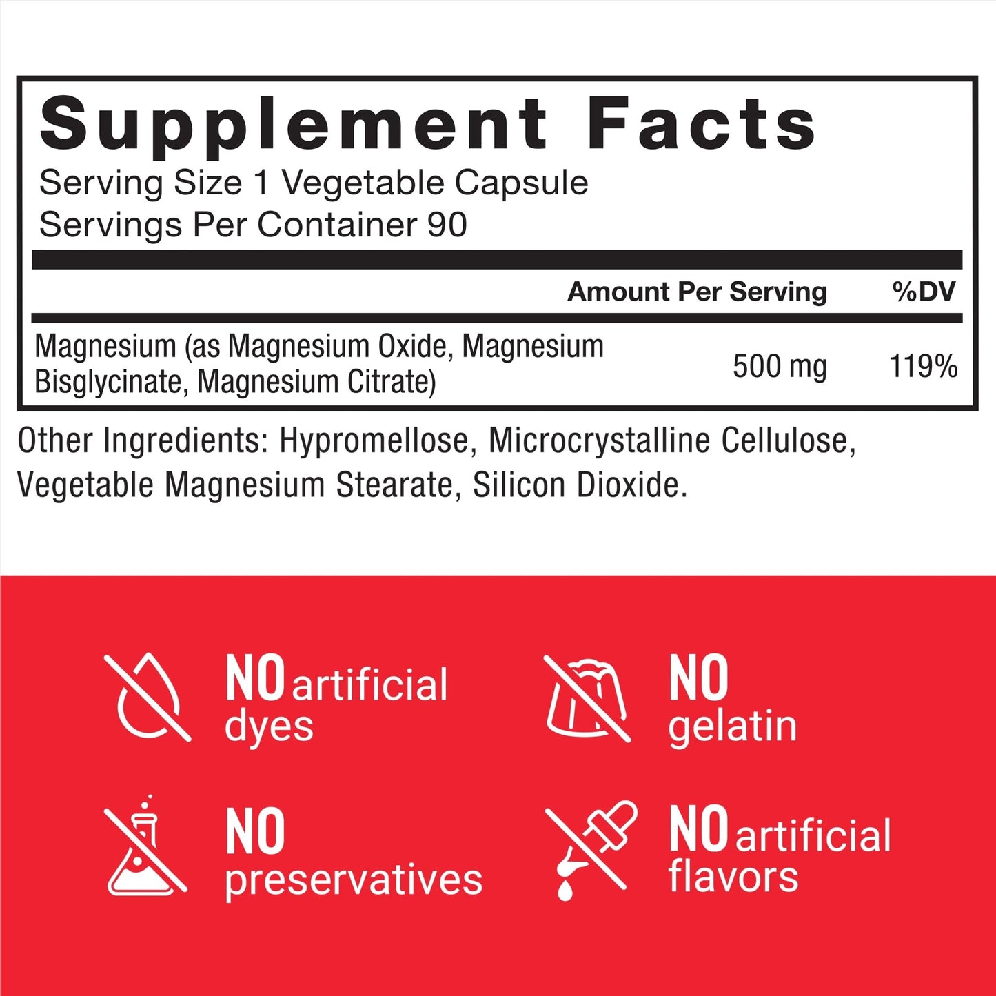Force Factor Magnesium Complex Supplement to Support Muscles, Bones, Nerves, and Cardiovascular Health, Magnesium Glycinate, Magnesium Citrate, and Magnesium Oxide, Vegan, Non-GMO, 90 Capsules - dailyvitalstore