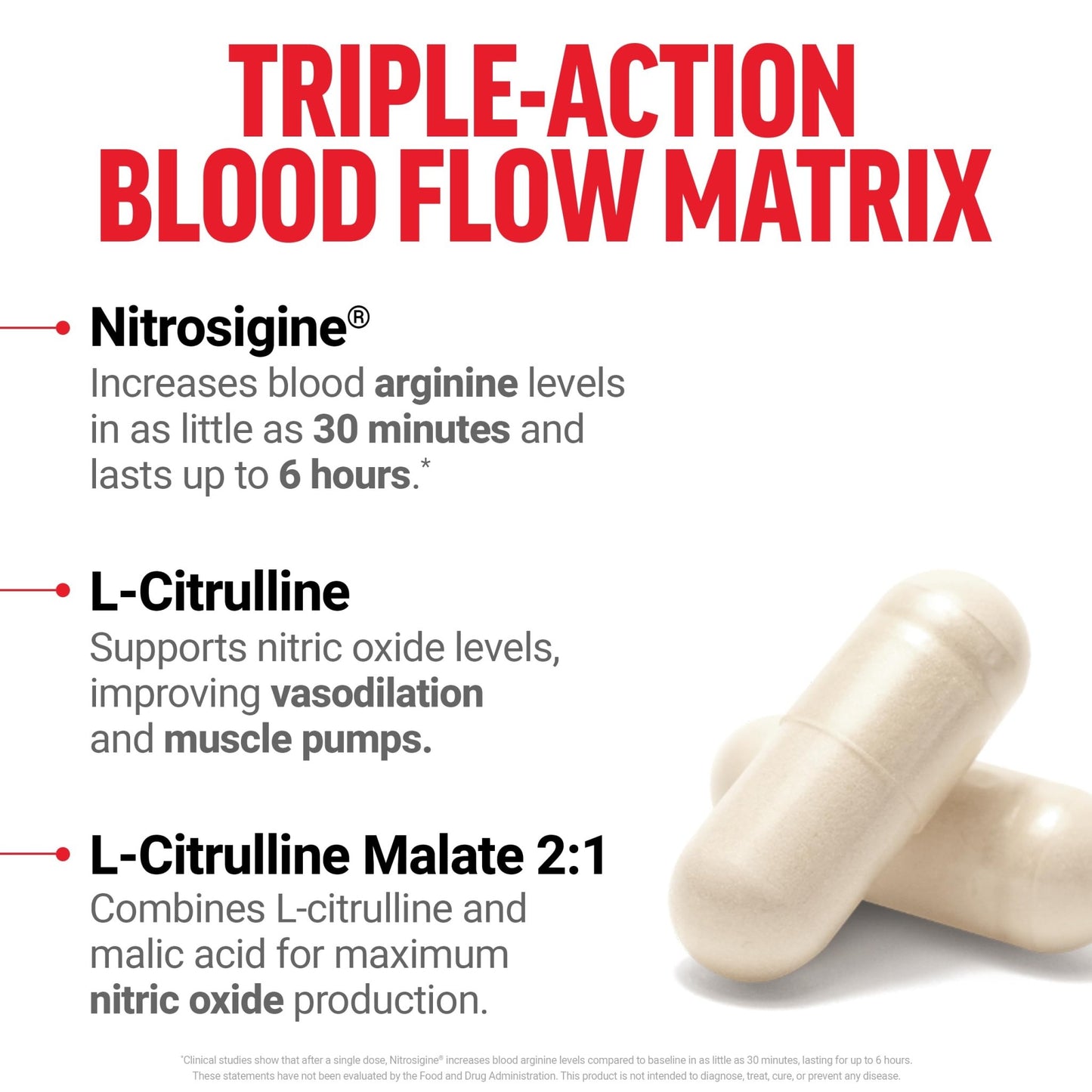 Force Factor Nitric Oxide Booster, Fast-Acting Formula with L-Arginine, Boosts Nitric Oxide Levels, Maximize Muscle Pumps, Enhance Endurance - dailyvitalstore