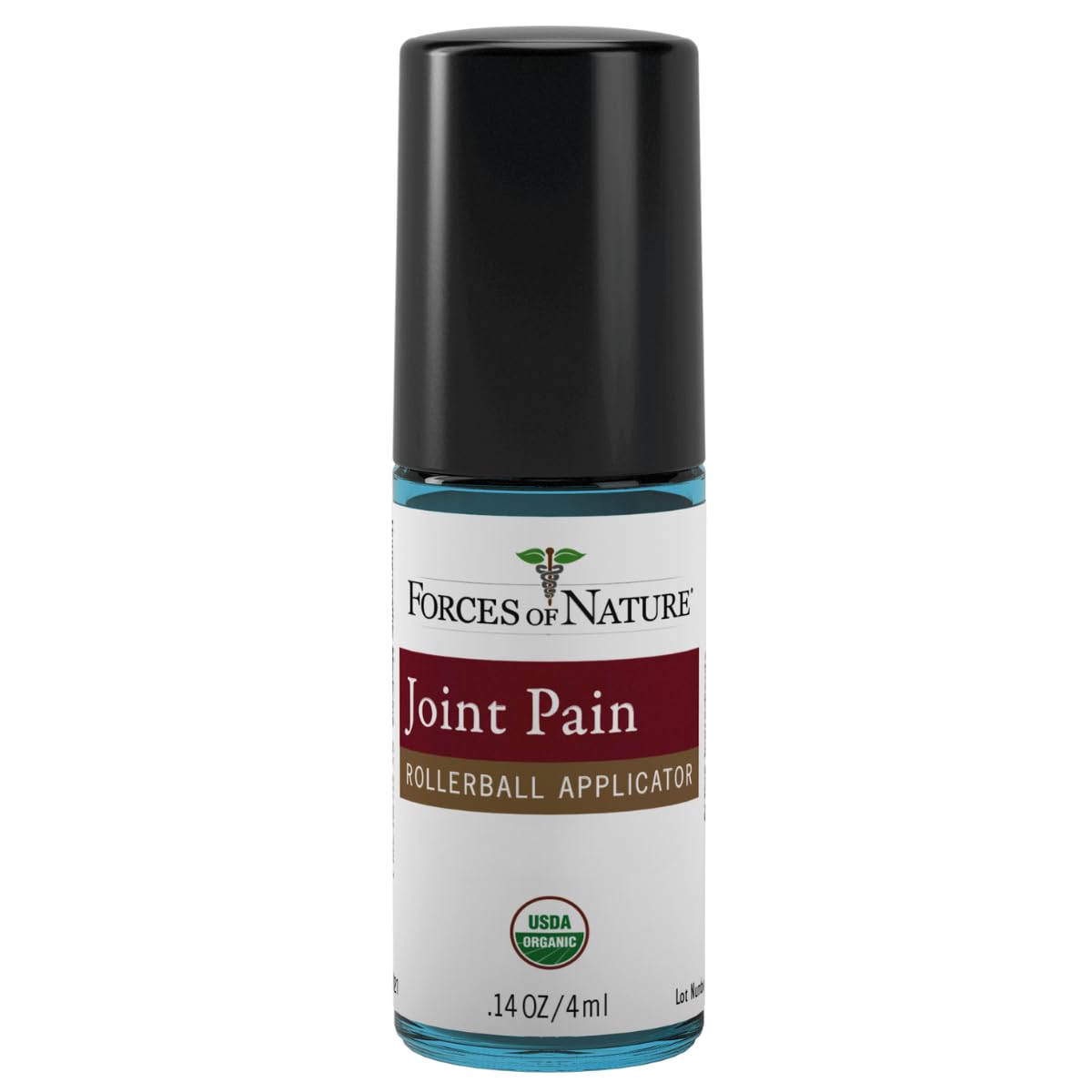 Forces of Nature -Natural, Organic Joint Pain Relief (4ml) Non GMO, No Harmful Chemicals -Alleviate Stiffness, Inflammation from Arthritis, Rheumatoid and Osteoarthritis, Increase Circulation - dailyvitalstore
