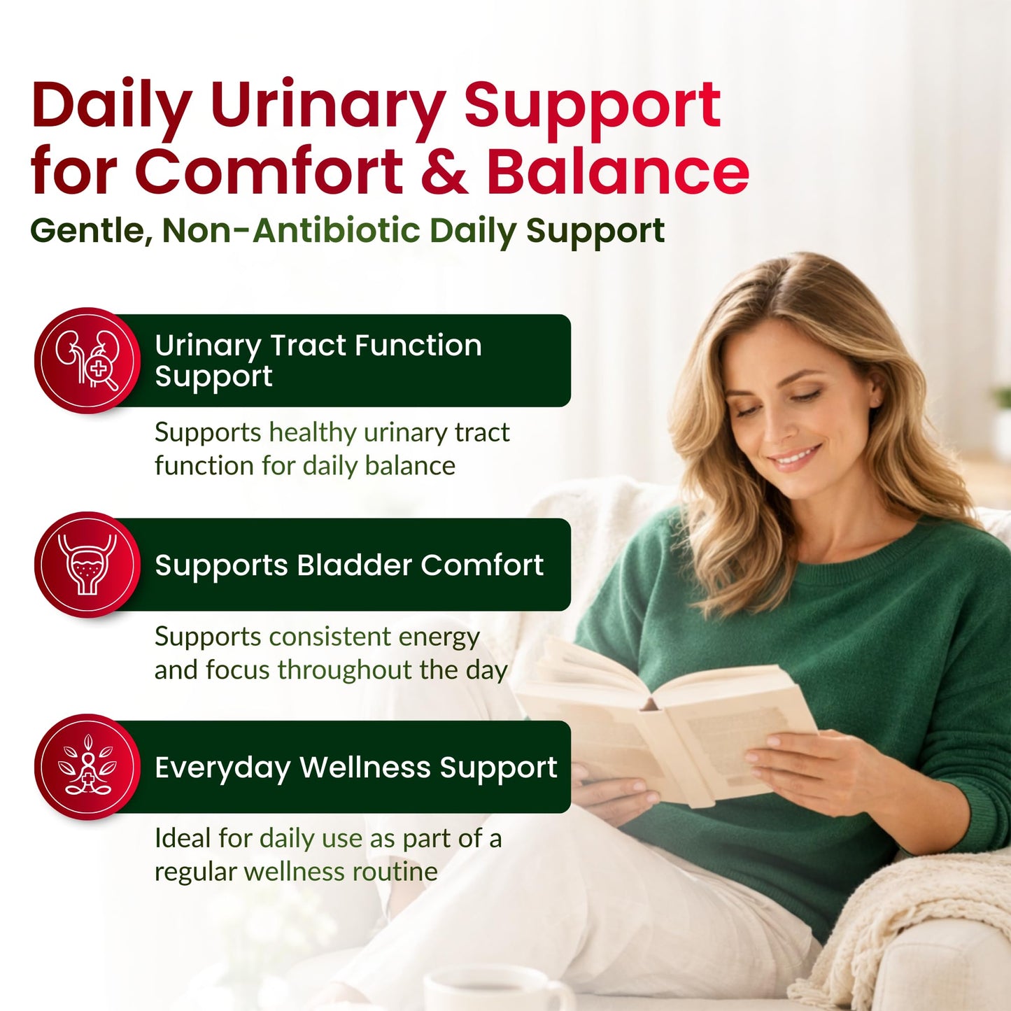 ForestLeaf D Mannose Supplements for Women & Men - D-Mannose 1000mg Capsules with Cranberry, Hibiscus & VIT C - DMannose Pills for UTI, Urinary Tract & Bladder Support - 120 Caps - dailyvitalstore