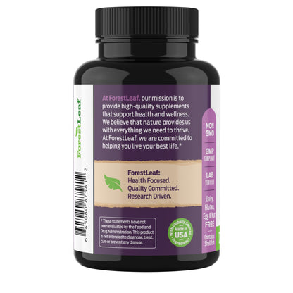 ForestLeaf Glucosamine Chondroitin MSM Joint Supplement Complex - 1200mg - 120 Caps - dailyvitalstore