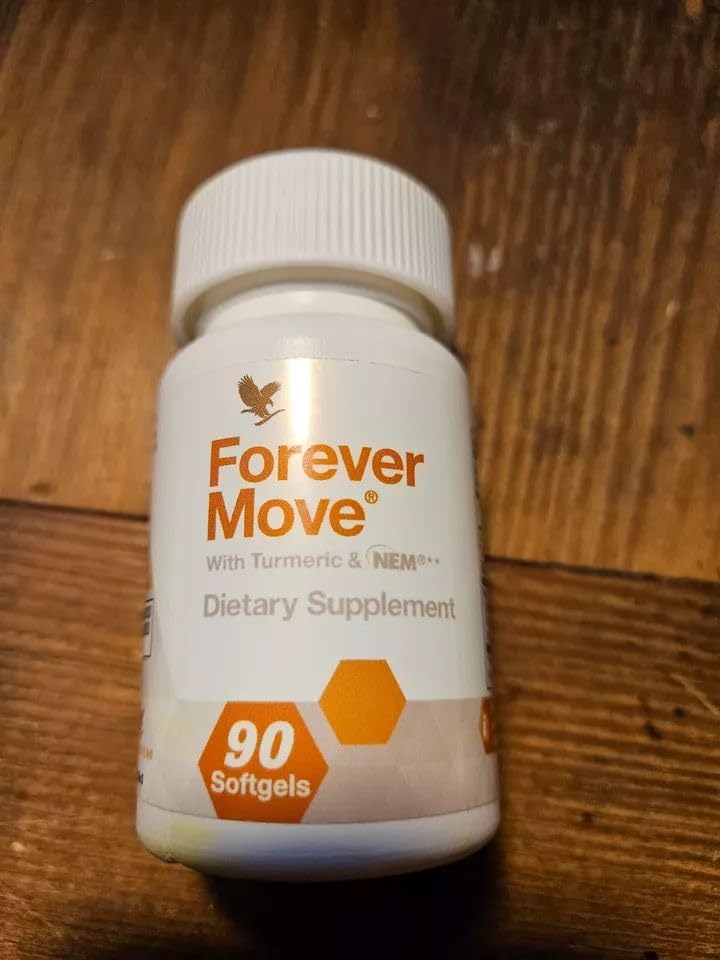 Forever Move - Advanced Joint & Muscle Supplement w/NEM, Supports Joint Comfort, Flexibility, and Fast Recovery, Gluten-Free - 90 Softgels - dailyvitalstore