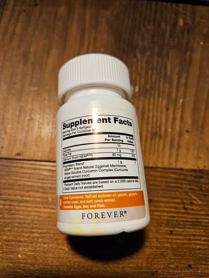 Forever Move - Advanced Joint & Muscle Supplement w/NEM, Supports Joint Comfort, Flexibility, and Fast Recovery, Gluten-Free - 90 Softgels - dailyvitalstore