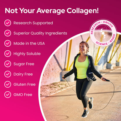 FORTIBONE Collagen Peptides Essential Bone Builder Hydrolyzed Collagen Powder for Women & Men, Clinically-Supported for Bone Strength & Density - dailyvitalstore