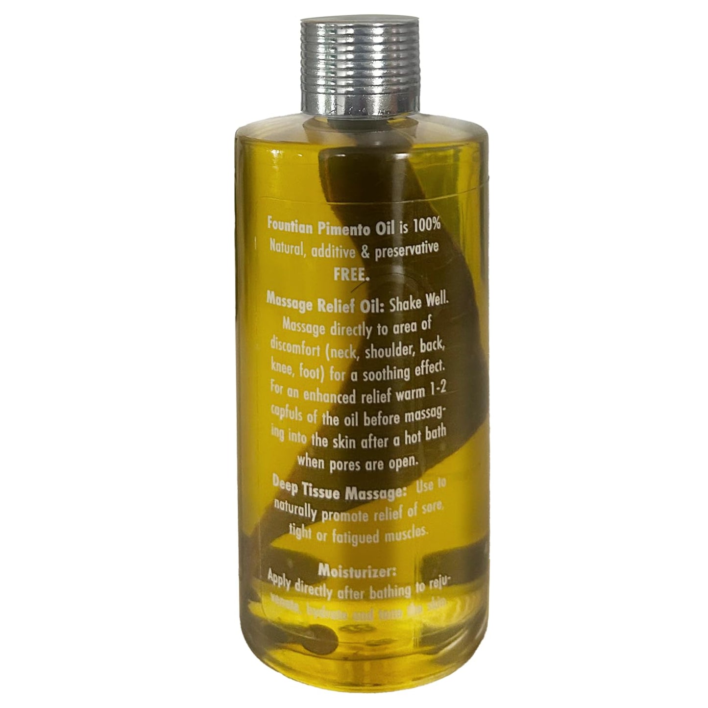 Fountain Pimento Oil 3.5oz for Natural Massage Therapy, Muscle Relief Oil - dailyvitalstore