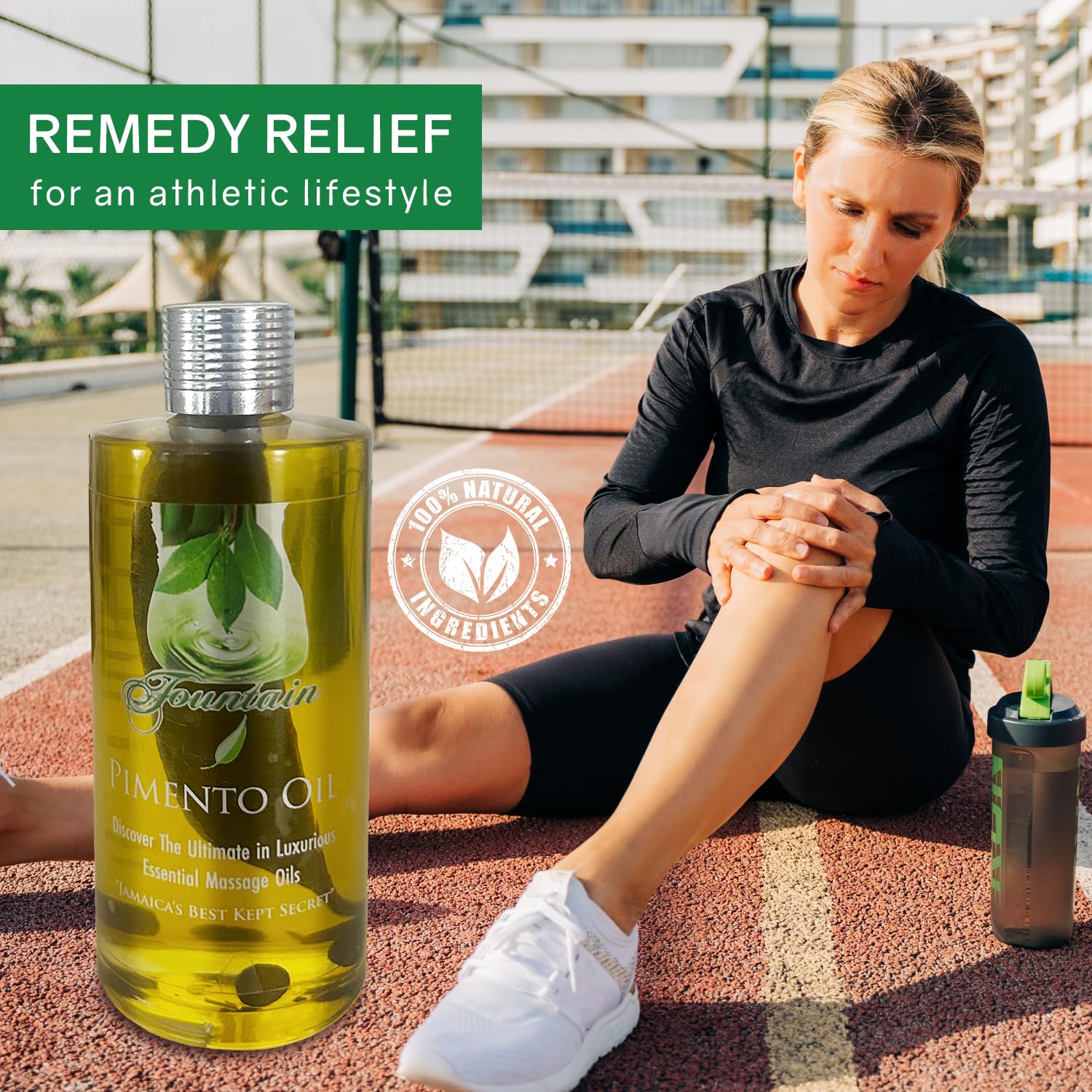 Fountain Pimento Oil 3.5oz for Natural Massage Therapy, Muscle Relief Oil - dailyvitalstore