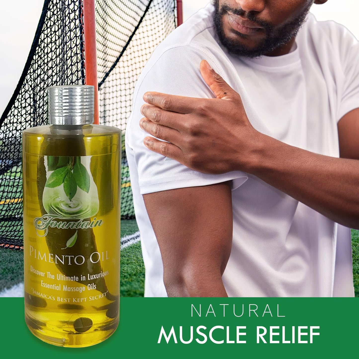 Fountain Pimento Oil 3.5oz for Natural Massage Therapy, Muscle Relief Oil - dailyvitalstore