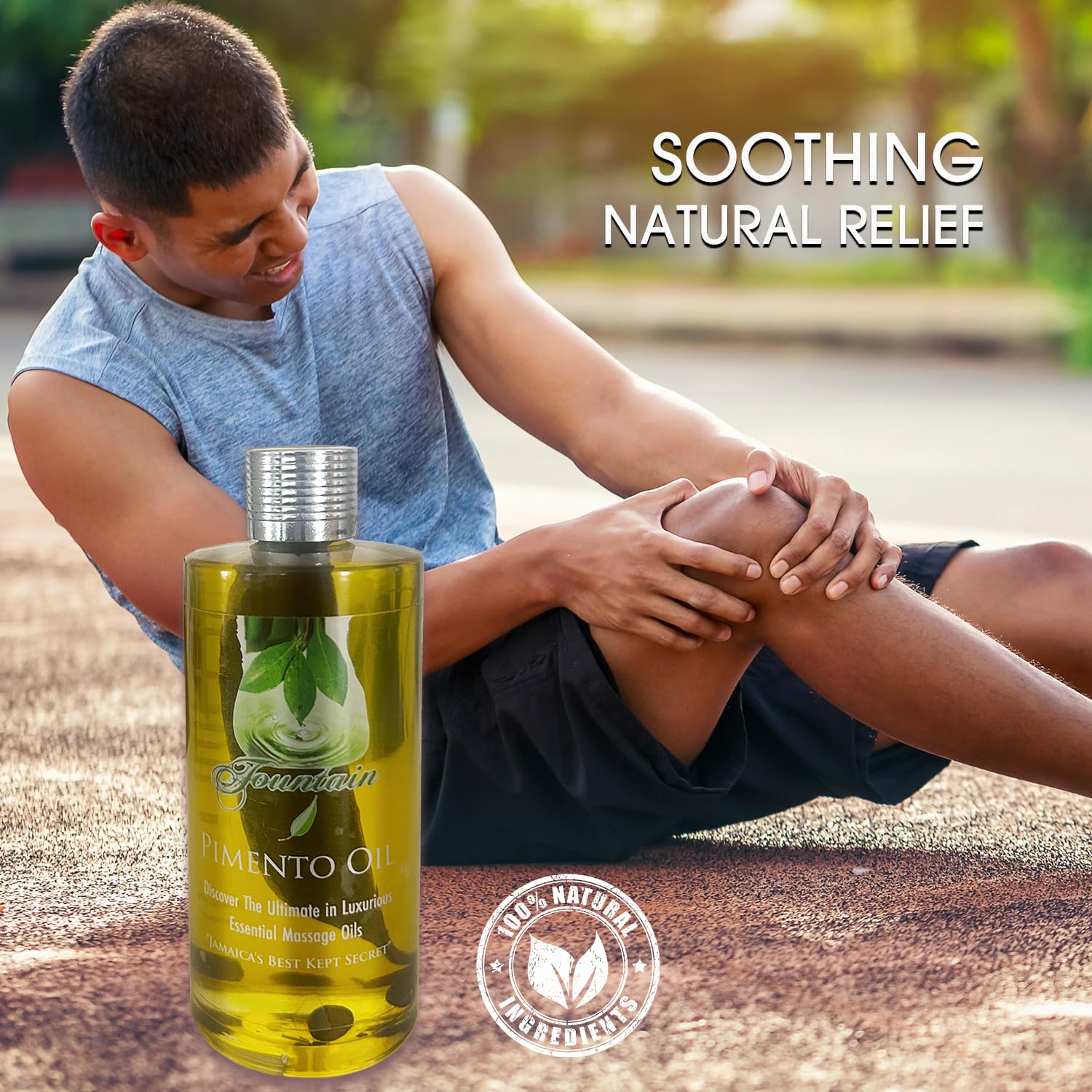 Fountain Pimento Oil 3.5oz for Natural Massage Therapy, Muscle Relief Oil - dailyvitalstore