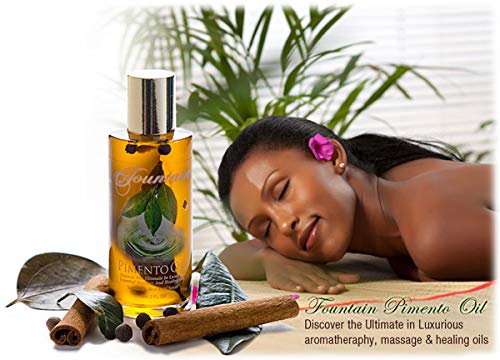 Fountain Pimento Oil for Massage Therapy, Muscle and Joint Deep Tissue Massage, Sore Muscle Balm Massage & Topical Herbal Rub (Pack of 2) - dailyvitalstore