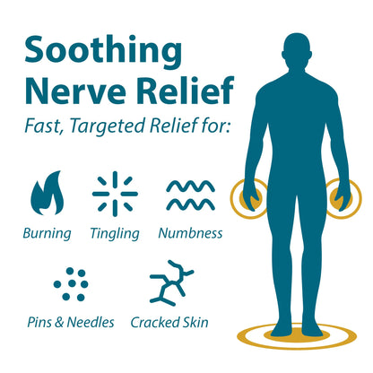 FRANKINCENSE & MYRRH Foot Pain Relief Cream - Intensive Foot Therapy Lotion - Diabetic Nerve Pain Relief Cream | Restless Leg Syndrome | Frankincense Essential Oil, 3 Ounce (2-Pack) - dailyvitalstore