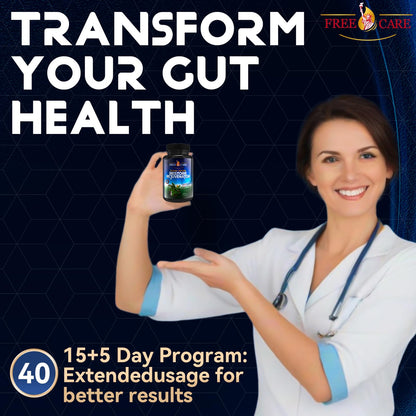 FreeCare Colon Cleanse 15+5Day Upgrade,Advanced Gut Cleanse Detox for Women & Men Fast Natural Laxative for Constipation Relief with Cascara Sagrada, Psyllium Husk - dailyvitalstore