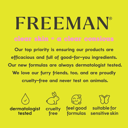 Freeman Exotic Blends French Pink Clay Peel-Off Face Mask, Pore Clearing Facial Mask, Detoxifies & Removes Impurities, Clean Skincare, For Normal & Combination Skin, - dailyvitalstore