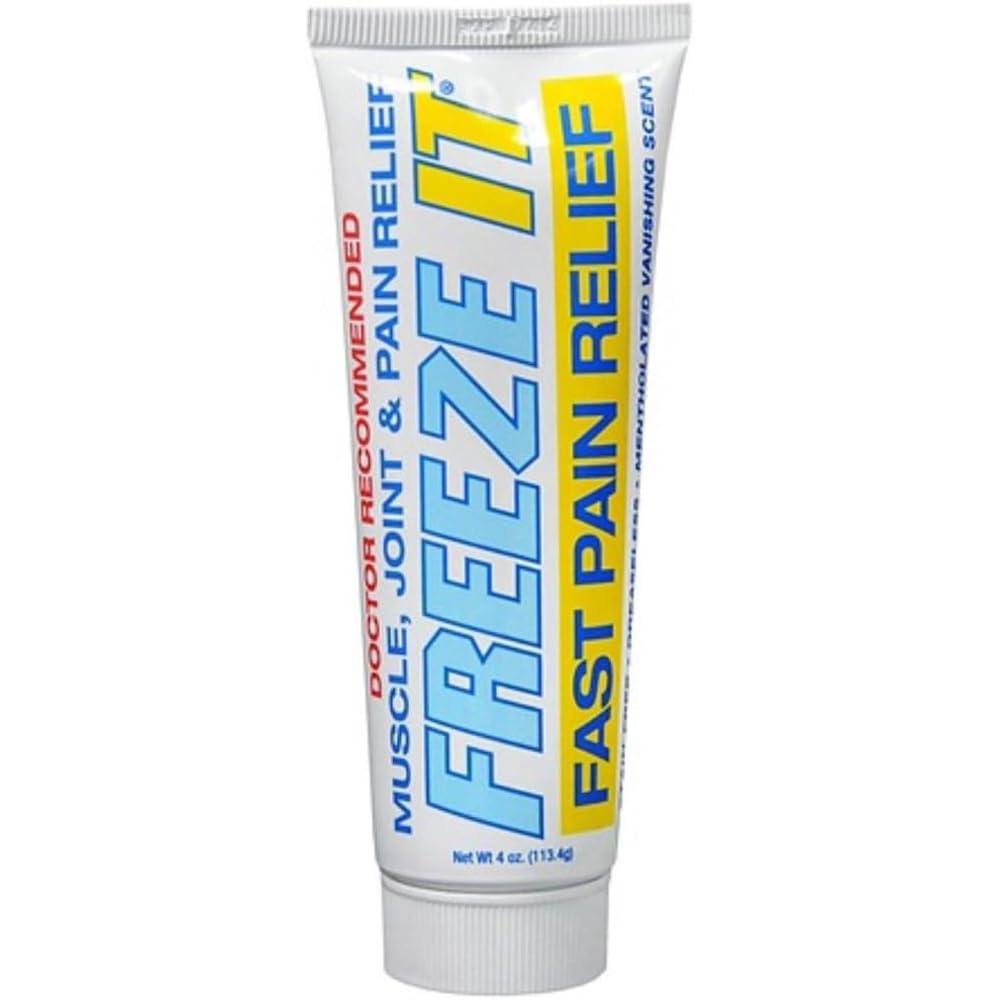 Freeze It Advanced Therapy Gel, 4-Ounce - dailyvitalstore
