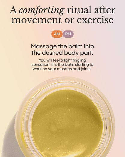 Frøya Organics Relaxing Body Balm | Arnica & Eucalyptus with Beeswax | Gentle Massage Balm for Shoulders, Knees & Back | Infused with Rosemary, Camphor & Marigold Extract | 30ml - dailyvitalstore