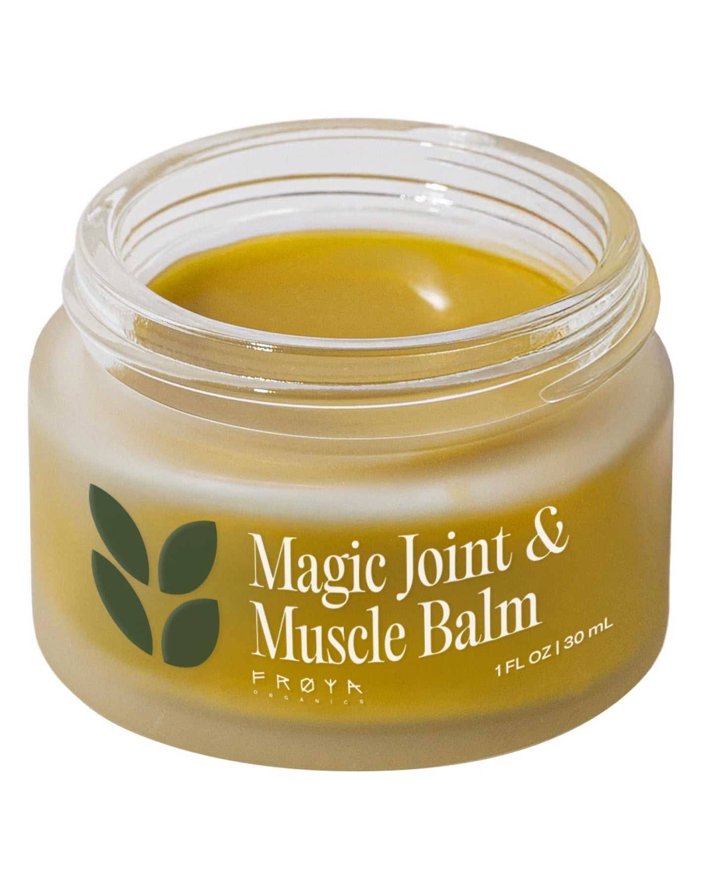 Frøya Organics Relaxing Body Balm | Arnica & Eucalyptus with Beeswax | Gentle Massage Balm for Shoulders, Knees & Back | Infused with Rosemary, Camphor & Marigold Extract | 30ml - dailyvitalstore