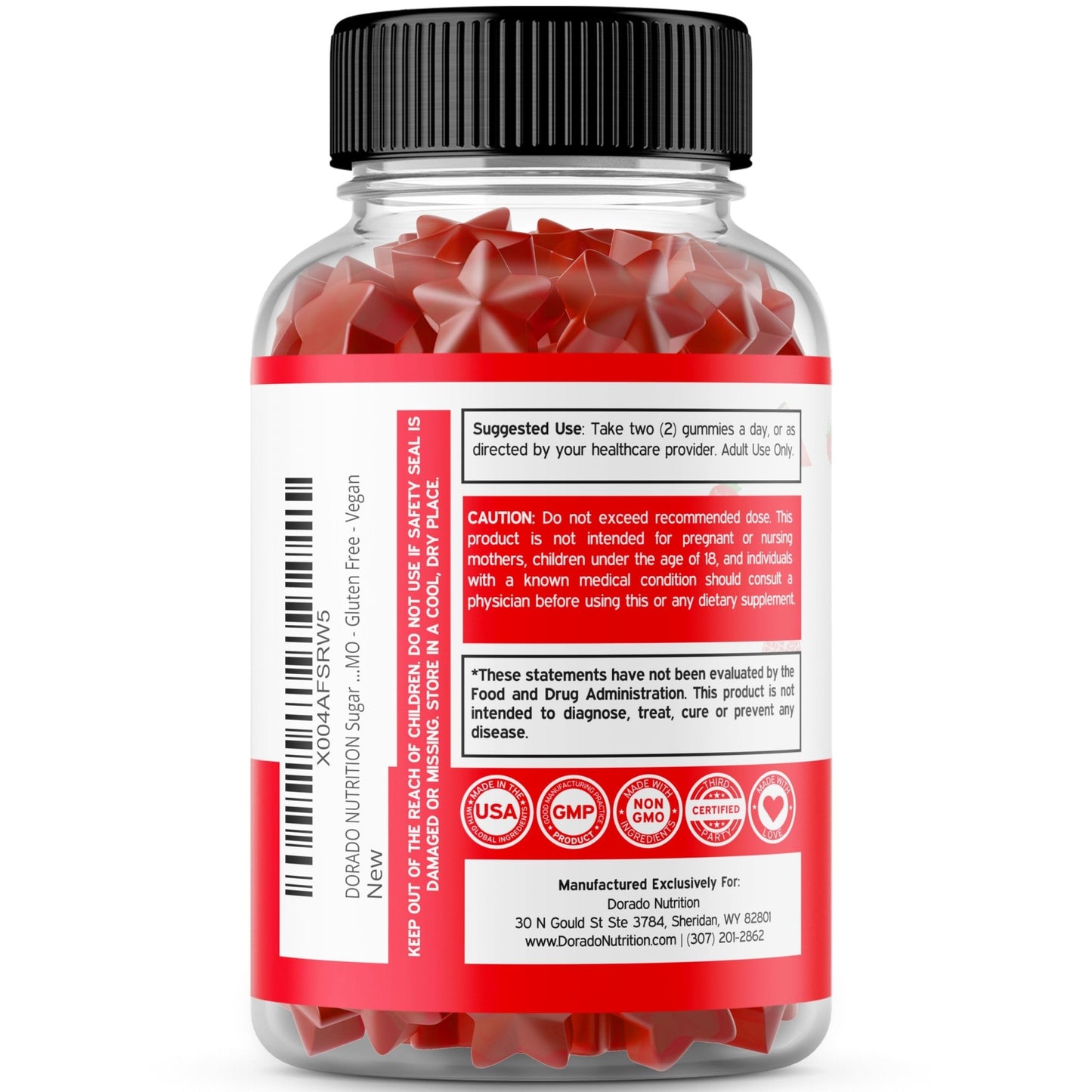 Fruit and Veggies Supplement (120 Gummies) - Premium Sugar-Free Superfood Super Green & Fruit Gummies for Adults - Immunity Support for Men & Women - Non GMO, Vegan Safe & Made in USA - dailyvitalstore