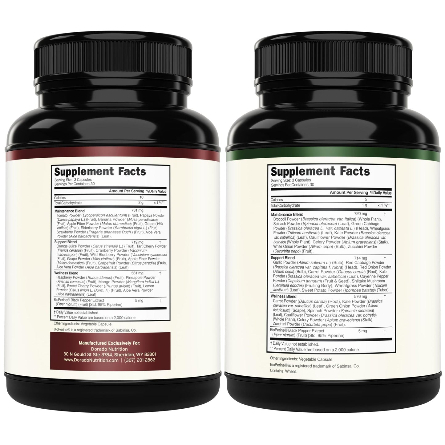 Fruit and Veggies Supplement (180 Capsules) Superfood Fruits and Vegetables Supplements for Adults - Premium Super Food for Energy and Immune Support - Veggies Capsules - Non-GMO & Vegan - USA Made - dailyvitalstore