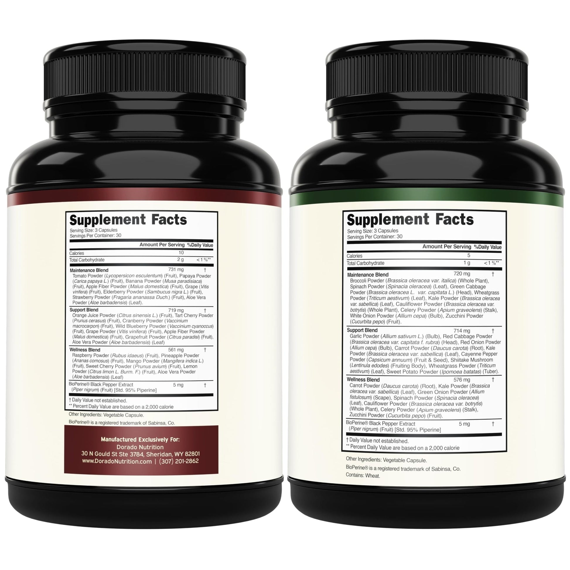 Fruit and Veggies Supplement (180 Capsules) Superfood Fruits and Vegetables Supplements for Adults - Premium Super Food for Energy and Immune Support - Veggies Capsules - Non-GMO & Vegan - USA Made - dailyvitalstore