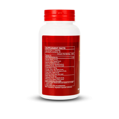Fruit and Veggies Supplement Ingredients Natural – 2 Bottles 180 Total Vegetarian Capsules | Balance of Natural 16+18 Whole Fruits & Veggies Blend | Fresh Superfood Formula with Vitamins and Minerals - dailyvitalstore