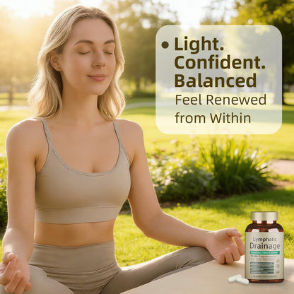 FRZVEO Lymphatic Drainage Capsules, 120 Capsules New Maximum Potency Formula 2 Month Supply with Dandelion Extract, Cleavers Extract - Supports Cellulite Reduction, Lymphatic Drainage & Immune Health - dailyvitalstore