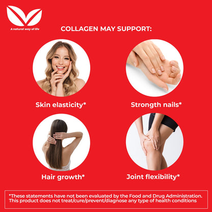Full Life Hydrolyzed Collagen Supplements - Bovine Collagen Pills for Women and Men - Kosher Collagen Capsules, Gluten-Free - 90 Veggie Capsules 2,500mg - dailyvitalstore