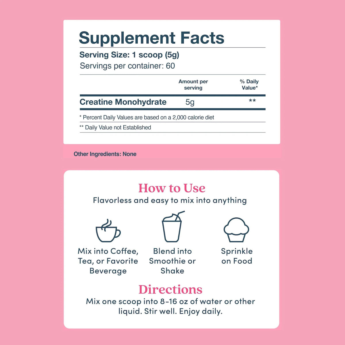 Further Food Unflavored Creatine Monohydrate Powder, 100% Pure, Micronized, Sugar-Free, Supports Strength, Energy and Muscle Recovery, 60 Servings, 10.6 Oz - dailyvitalstore