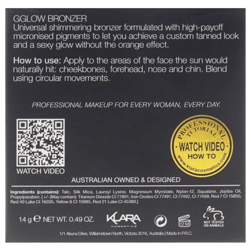 G Glow Bronzer by Klara for Women - 0.49 oz Bronzer - dailyvitalstore