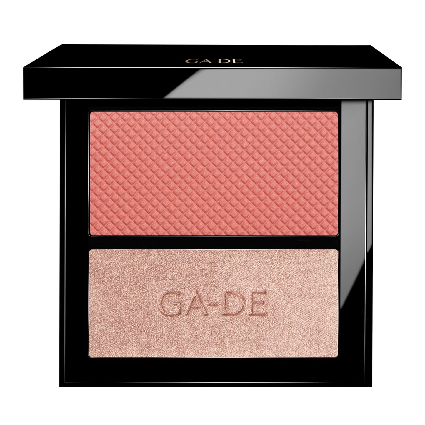 GA-DE Velveteen Blush and Shimmer Duet, 50 - Formulated with Micronized Pearls and Pigments for Sculpting Face and Décolleté - Paraben-Free - 0.26 oz - dailyvitalstore