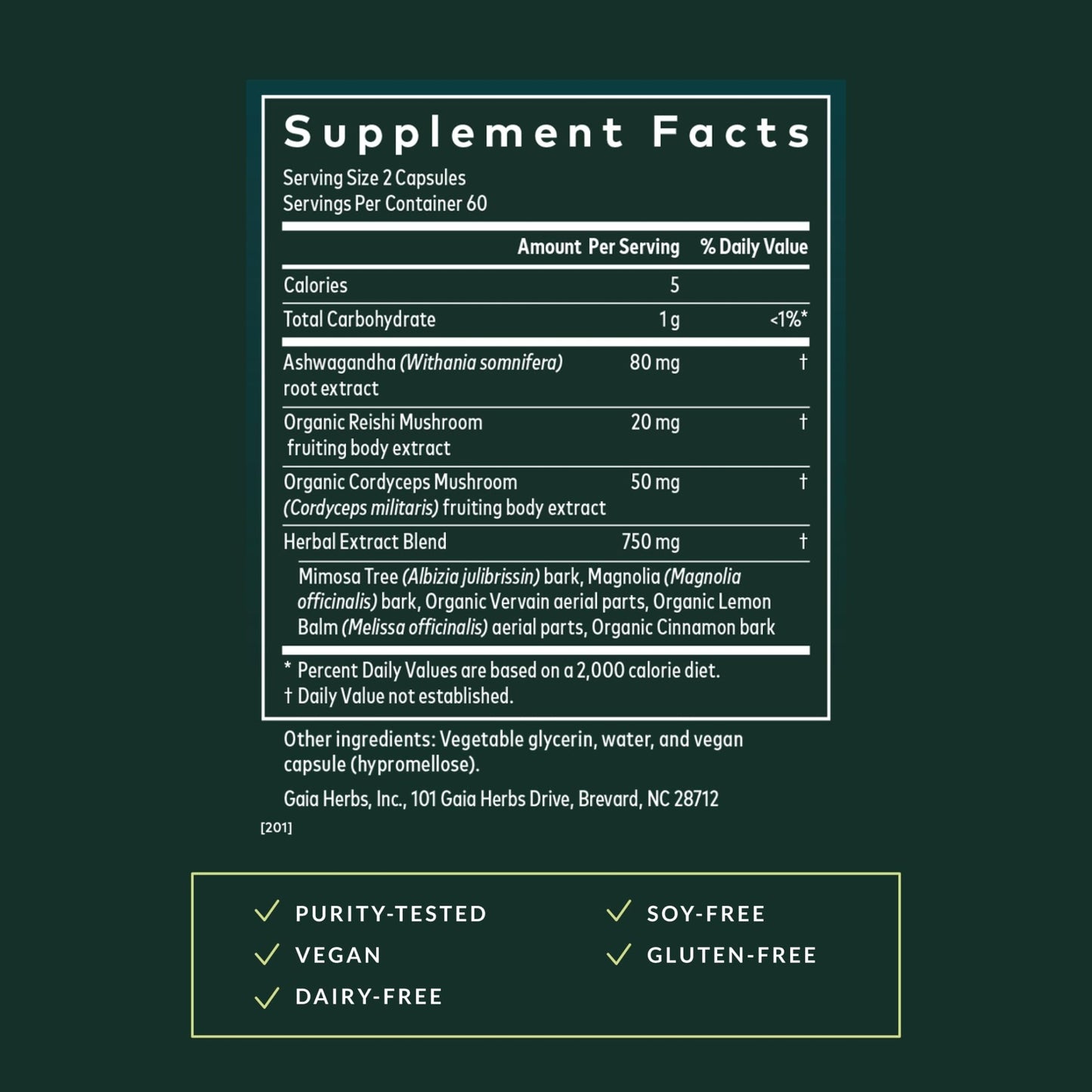 Gaia Herbs Adrenal Health Daily Support, Help Maintain Healthy Energy & Stress Levels*,120 Liquid Phyto-Caps Adrenal Health Nightly Restore, 120 Liquid Phyto-Caps - Bundle - dailyvitalstore