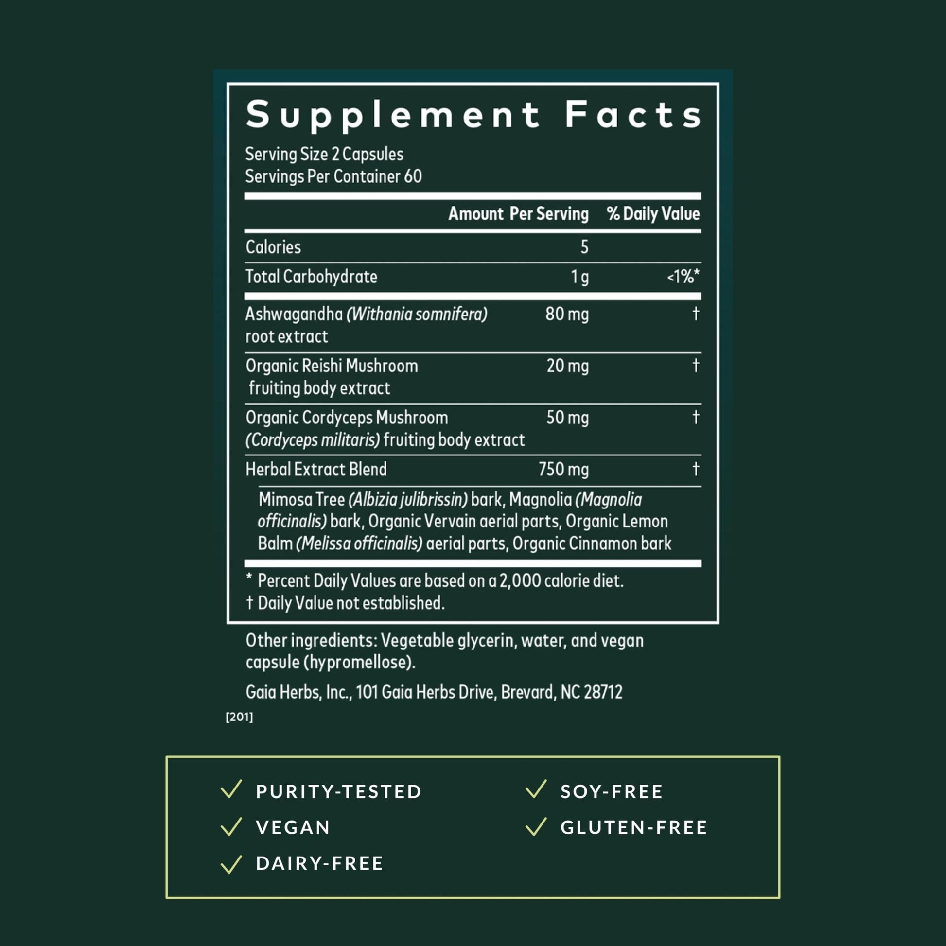 Gaia Herbs Adrenal Health Daily Support, Help Maintain Healthy Energy & Stress Levels*,120 Liquid Phyto-Caps Adrenal Health Nightly Restore, 120 Liquid Phyto-Caps - Bundle - dailyvitalstore