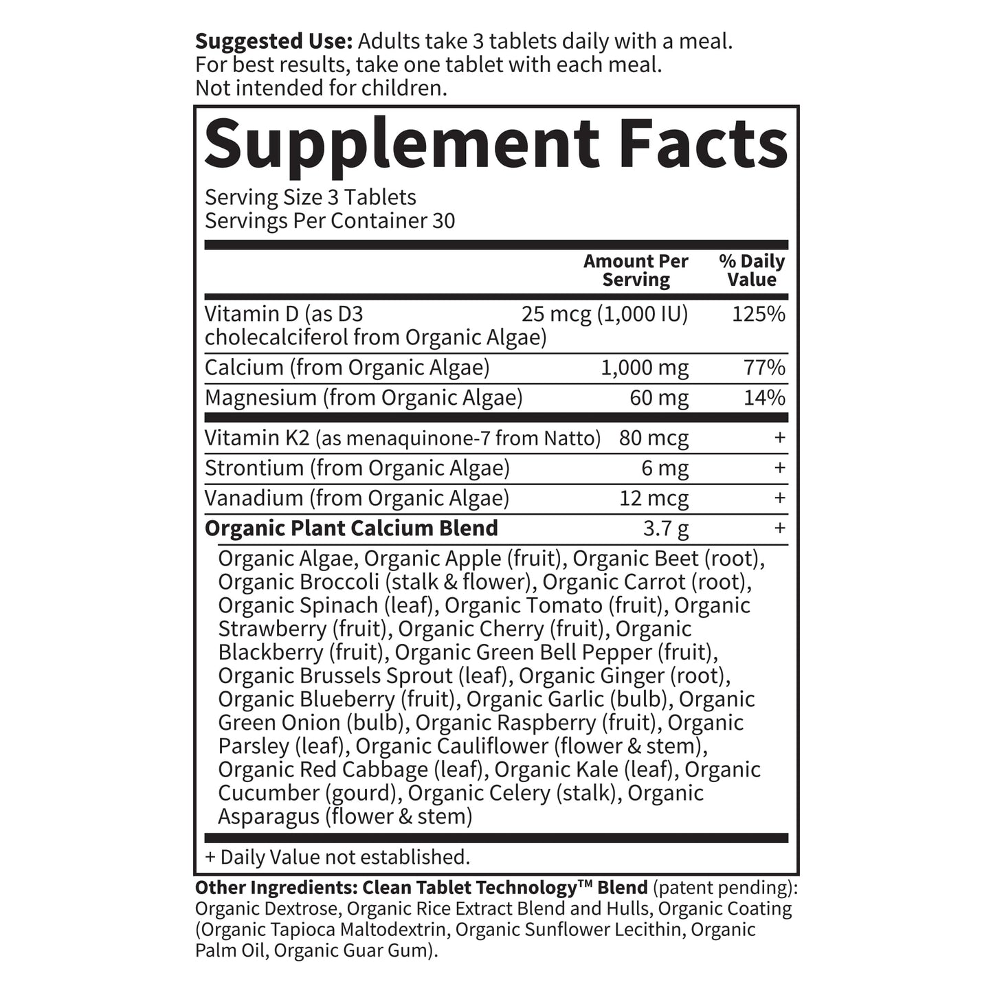 Garden of Life Calcium Supplement with Magnesium & Organic Vitamin D3 K2, Made from Whole Foods, Gluten-Free, 90 Count - dailyvitalstore