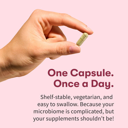 Garden of Life Dr Formulated Once Daily 3-in-1 Complete Prebiotics, Postbiotics & Probiotics for Women, PRE + PRO + POSTBIOTIC Supplement for Women’s Digestive, Immune & Vaginal Health, 30 Day Supply - dailyvitalstore
