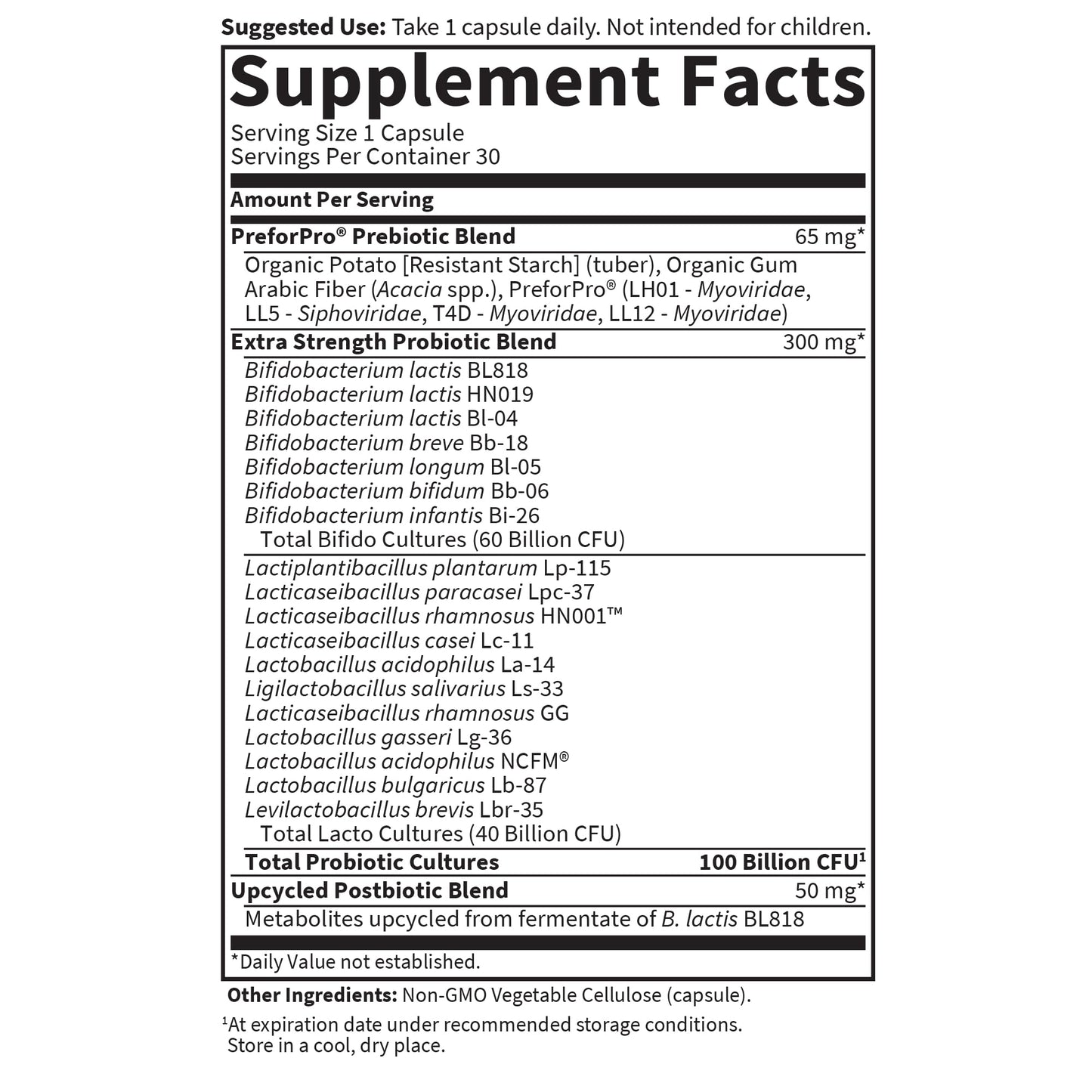 Garden of Life Dr. Formulated Pre, Post & Probiotics 100 Billion CFU Once Daily 3-in-1 Complete Probiotics, Prebiotics & Postbiotics Supplement for Women and Men - dailyvitalstore