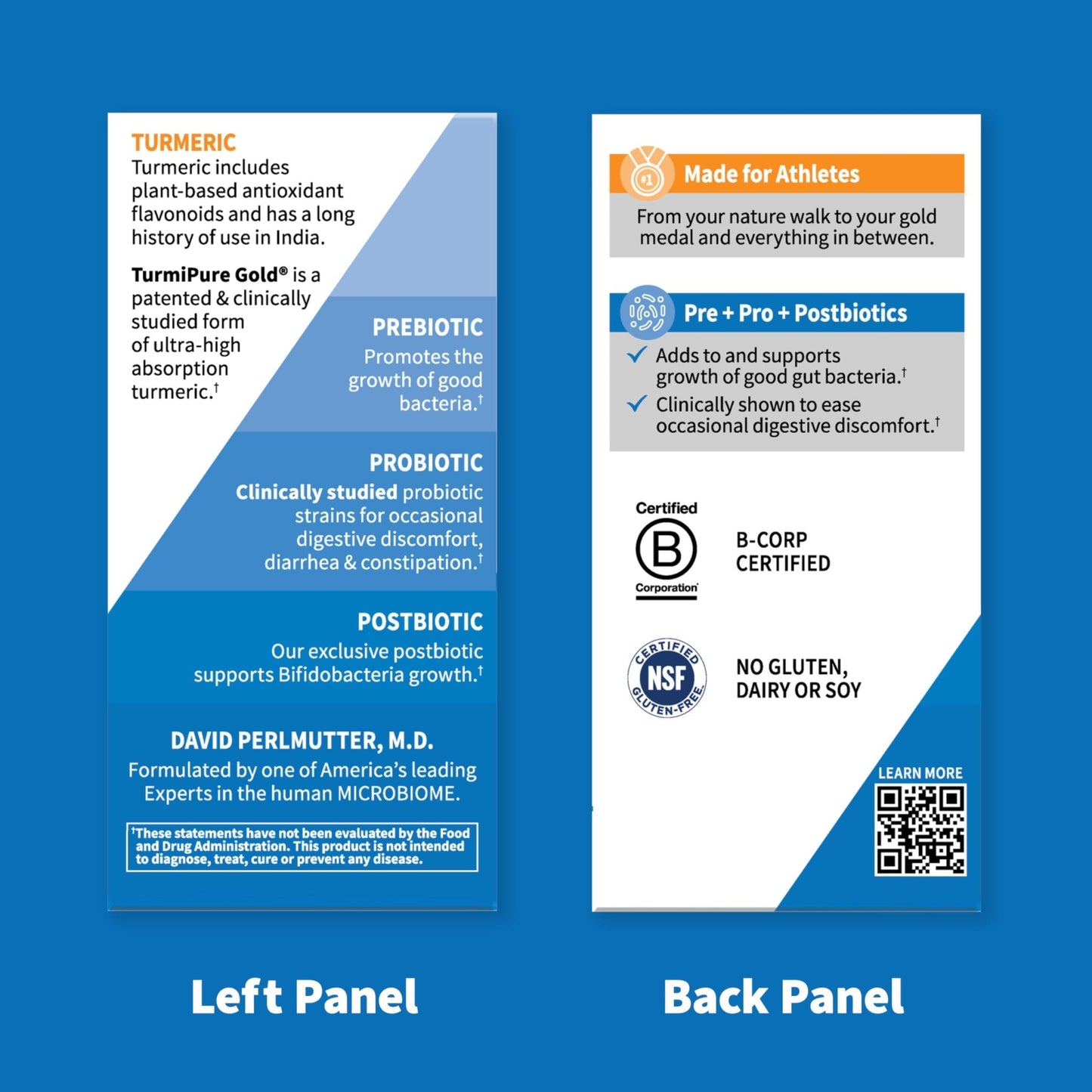 Garden of Life Dr Formulated Sport Probiotics Digestive Supplement, Organic Prebiotics for Women & Men Athletes, Clinically Studied Turmeric Curcumin - dailyvitalstore