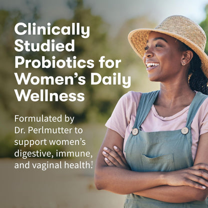 Garden of Life Once Daily Dr. Formulated Probiotics for Women 50 Billion CFU 16 Probiotic Strains with Organic Prebiotics for Digestive, Vaginal & Immune Health, Dairy Free, Shelf Stable 30 Capsules - dailyvitalstore