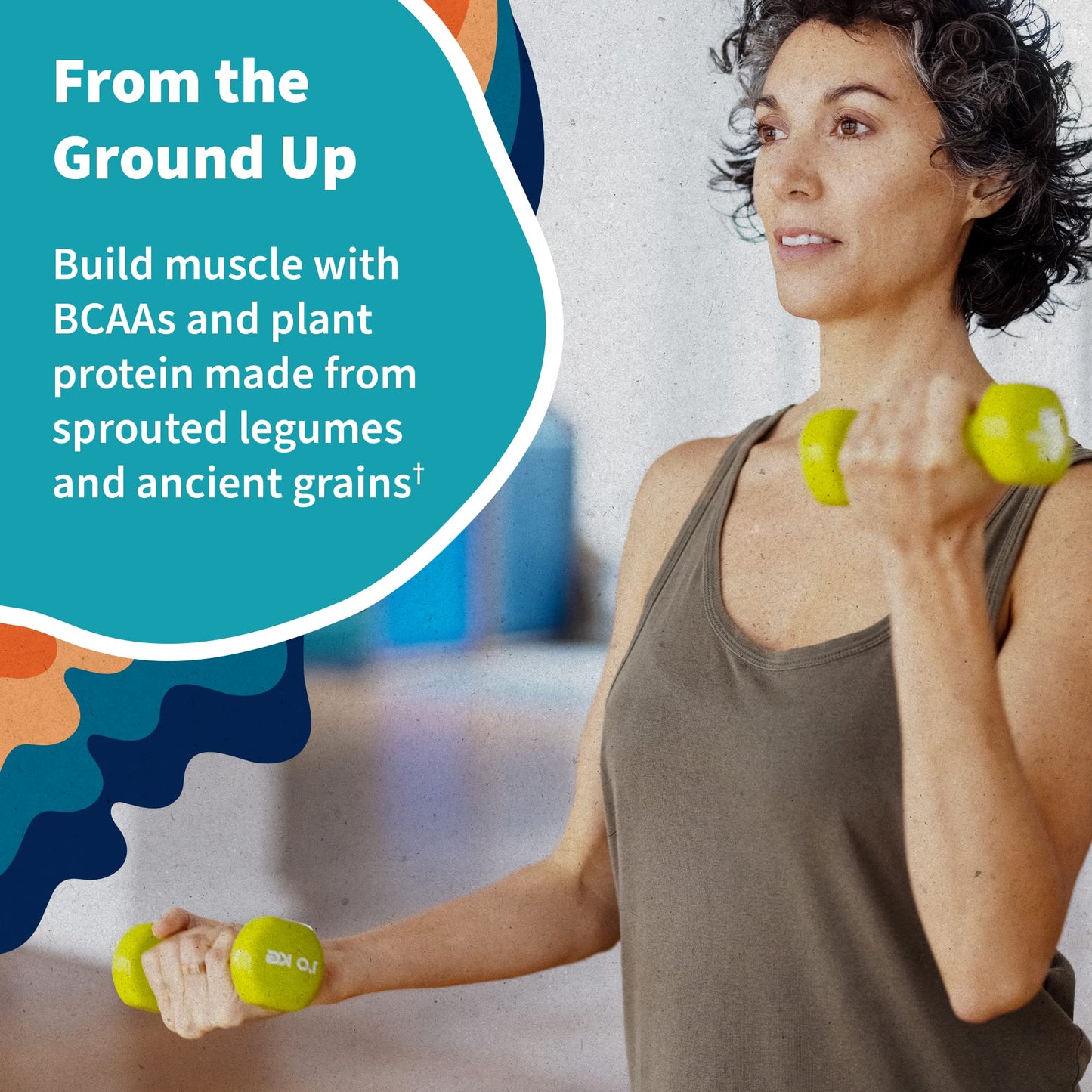 Garden of Life Organic Vegan Protein Powder, Plant Based & BCAAs, Organic Protein Powder with Probiotics & Enzymes, - dailyvitalstore
