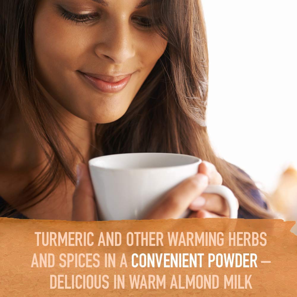 Garden of Life Organics Golden Milk Recovery & Nourishment Powder - 44mg Turmeric Curcumin (95% Curcuminoids), Ashwagandha - Organic Non-GMO Vegan & Gluten - dailyvitalstore