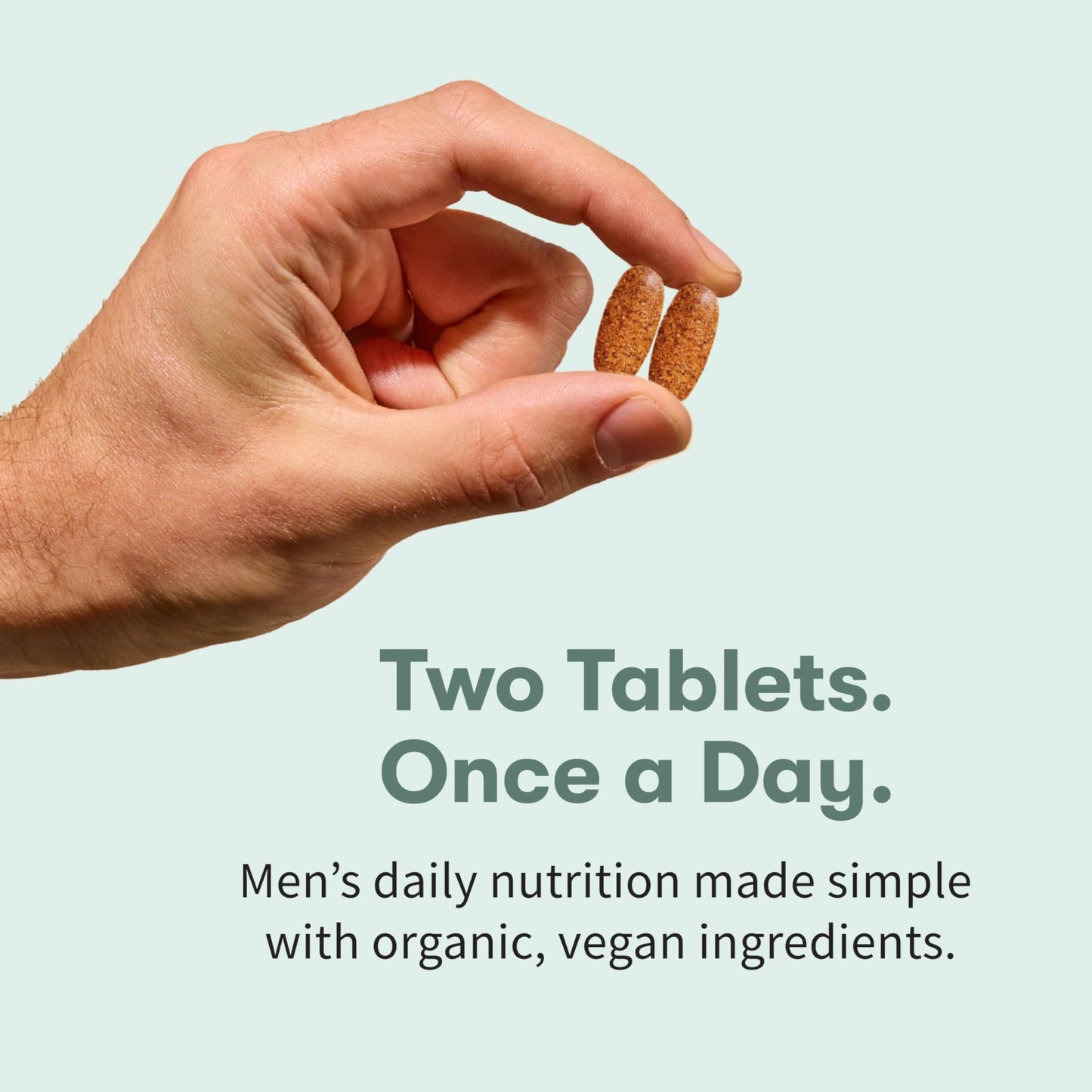 Garden of Life Organics Men's 40+ Multivitamin with Prostate Support, B12 & Vitamins – Vegan Daily Whole Food Multivitamin, Non-GMO, Certified Organic, 120 Tablets - dailyvitalstore