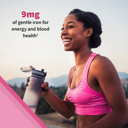 Garden of Life Vitamin Code Women’s Multivitamin Gummy with Iron: Folate, Biotin, D3 & B12 for Hair, Skin & Nails - dailyvitalstore