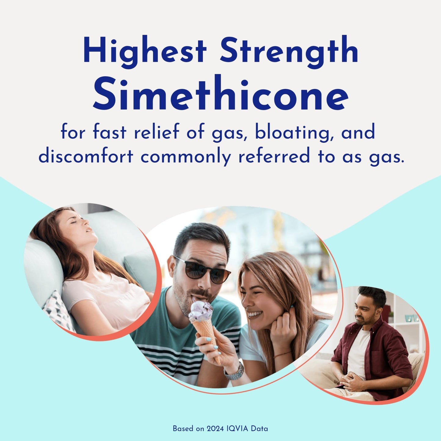 Gas-X Ultimate Strength Gas Relief Softgels with Simethicone 500 mg, Fast Bloating Relief, Anti-Gas, OTC Stomach & Intestinal Gas, Easy to Swallow, 20 Count - dailyvitalstore