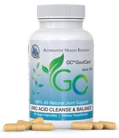 GC® GoutCare: Uric Acid Control | Uric Acid Prevention | Joint Health Supplement | Joint Relief | with Turmeric, Celery Seed Extract, Milk Thistle and More | 90 Capsules per Bottle | Non-GMO - dailyvitalstore