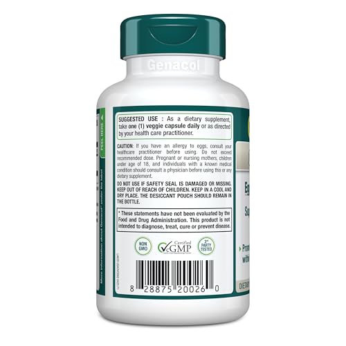 Genacol Ovoflex – Natural Eggshell Membrane Supplement, Support Healthy Joints & Flexibility, Vegetarian Solution for Joint Care, Results in 7 Days, Value Pack, 60 Capsules (60-Day Supply) - dailyvitalstore